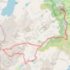 Trace GPS Lac de Batbielh, itinéraire, parcours
