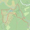 Trace GPS [Itinéraire] Sentier de découverte des landes et tourbières de la Mazure : Grande boucle, itinéraire, parcours
