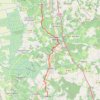 Trace GPS Chemin de Tours (de Saint Palais à Cartelègue), itinéraire, parcours