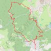 Trace GPS Lachat d'en Haut - Passy Plateau d'Assy, itinéraire, parcours
