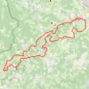 Trace GPS L'aventure du Rail : Ligne 79500 - Saint-Marcellin-en-Forez / Les Plantées, itinéraire, parcours