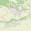 Trace GPS Souchez-Carency-Ablain Saint Nazaire, itinéraire, parcours