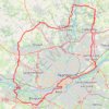 Trace GPS Sautron - La Chapelle - Sucé - Carquefou - Bord de Loire, itinéraire, parcours