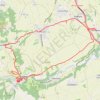 Trace GPS Entre Montpeyroux et Champeix, itinéraire, parcours