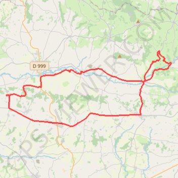 Trace GPS Vélo en soirée ⛅, itinéraire, parcours