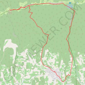 Trace GPS Eric Mourre Negre, itinéraire, parcours