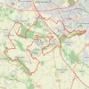 Trace GPS Grand Trail Nocturne des hauts de France 2021 61 km, itinéraire, parcours