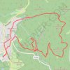 Trace GPS Balade à Lemberg, itinéraire, parcours