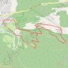 Trace GPS Montagne de Rié depuis Marignac, itinéraire, parcours