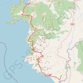 Trace GPS 20-APR-06, itinéraire, parcours