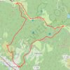 Trace GPS Saint-Amarin, le Markstein, itinéraire, parcours