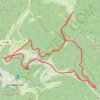 Trace GPS Entre Garrebourg et Haselbourg, itinéraire, parcours
