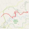 Trace GPS Ponca Wilderness, itinéraire, parcours