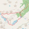 Trace GPS Colhada de Lac de Mar par les lacs de Mar et de Rius, itinéraire, parcours