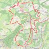 Trace GPS Epagny - Cruseilles - 45 km - 930 m, itinéraire, parcours