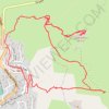 Trace GPS Boucle au village d'Oggi depuis Lumio, itinéraire, parcours