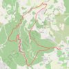 Trace GPS Gorges de Véroncle, itinéraire, parcours