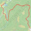 Trace GPS Refuge du Haugarou depuis le col de Couraduque (1367m), itinéraire, parcours