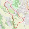 Trace GPS Auzeville-Tolosane, itinéraire, parcours