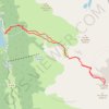 Trace GPS Le Lurien depuis Fabrèges, itinéraire, parcours