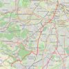 Trace GPS Chemin de Compostelle - Paris à Vauhallan par les GR, itinéraire, parcours