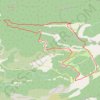 Trace GPS Puits d Auzon - Citadelle de Vauvenargues, itinéraire, parcours