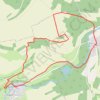 Trace GPS Sur la montagne - Bergicourt, itinéraire, parcours