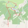 Trace GPS Montée au lac Farravel, itinéraire, parcours