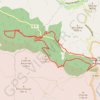 Trace GPS Comps-Le Siounet, itinéraire, parcours