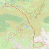 Trace GPS Hautacam vers Soum de Lascours, itinéraire, parcours