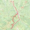 Trace GPS Bagnères, Couret, Hourc, Chiroulet, itinéraire, parcours