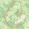 Trace GPS St Mamert - 01/07/2018, itinéraire, parcours