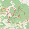 Trace GPS Châtillon en Diois, Pié de Boeuf, col d'Ayaste, Montgardy la mure (Drôme), itinéraire, parcours