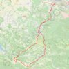 Trace GPS Puivers-Carcassonne, itinéraire, parcours
