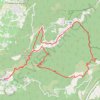 Trace GPS L'Adrenier - Méthamis, itinéraire, parcours