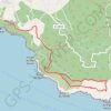 Trace GPS Cap sicié, itinéraire, parcours