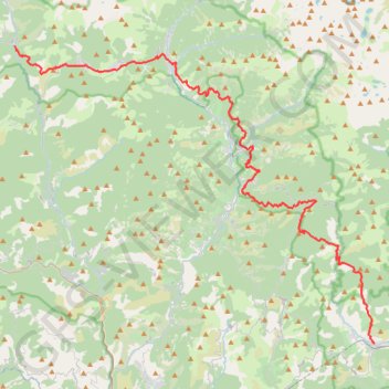 Trace GPS Via Alpina 2/2, itinéraire, parcours