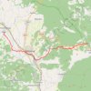 Trace GPS De la Chiusa della Verna à Poppi, itinéraire, parcours