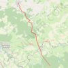 Trace GPS De la forêt du Tronçais à Dun-sur-Auron, itinéraire, parcours