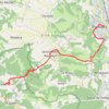 Trace GPS Pamiers - Montégut Plantaurel (Grande Traversée), itinéraire, parcours