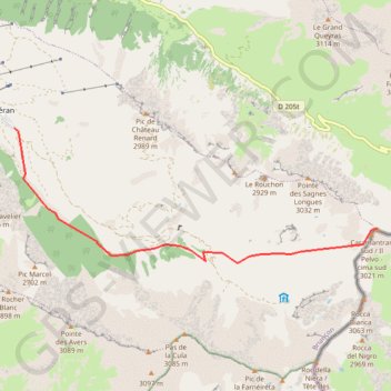 Trace GPS Caramantran, itinéraire, parcours