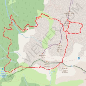 Trace GPS Grand Ferrand par les Charances (Dévoluy), itinéraire, parcours