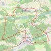 Trace GPS Saint Maurice-Moncouronne boucle Saint Chéron, itinéraire, parcours
