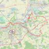 Trace GPS Dampmart - Nanteuil-lès-Meaux - Boutigny - Bouleurs - Crécy-la-Chapelle, itinéraire, parcours