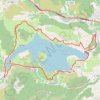 Trace GPS Cross triathlon du Salagou, itinéraire, parcours