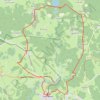Trace GPS GTA0 Boucle lac Devesset, itinéraire, parcours