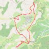 Trace GPS Autour de Saint-Christo, itinéraire, parcours