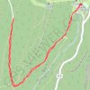 Trace GPS Balade à la Praille (Hauteville01), itinéraire, parcours