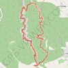 Trace GPS Les Moulins de la Véroncle - Gordes (84), itinéraire, parcours