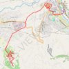 Trace GPS Rome, Tivoli, Villa Hadriana et Villa d'Este, itinéraire, parcours